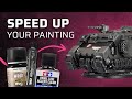 Gambar cover ENAMEL & OIL WASHES explained in 4 Minutes - pin washing made easy! 40k Primaris Impulsor tutorial