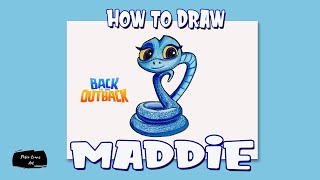 How to Draw Maddie from Back to the Outback in EASY Steps Video