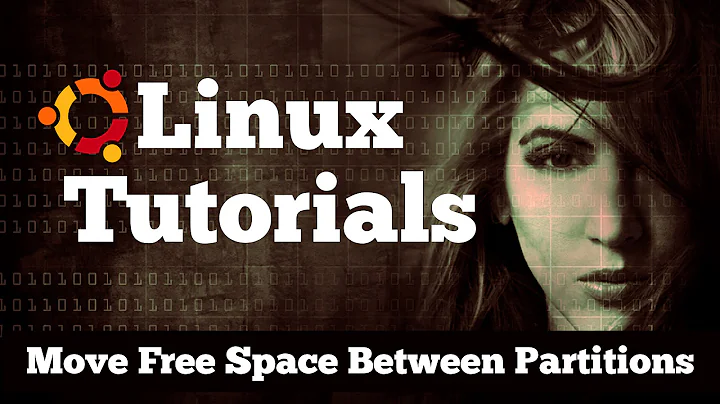 How to Move Free Space Between Partitions in Gparted - Linux / Ubuntu 16.04 Tutorial