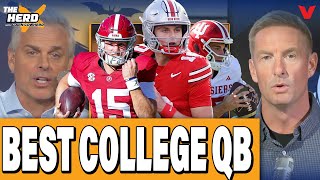 видео: Джоэл Клатт рассказал Колину Каухерду, кто ЛУЧШИЙ квотербек в студенческом футболе | THE HERD картинка: Джоэл Клатт рассказал Колину Каухерду, кто ЛУЧШИЙ квотербек в студенческом футболе | THE HERD