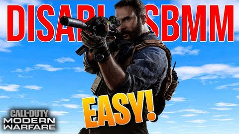 How to DISABLE SBMM in MW! (COD Modern Warfare 2019)