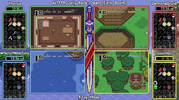 Open (Early Boots) 82719 ALTTP Randomizer Daily Race.