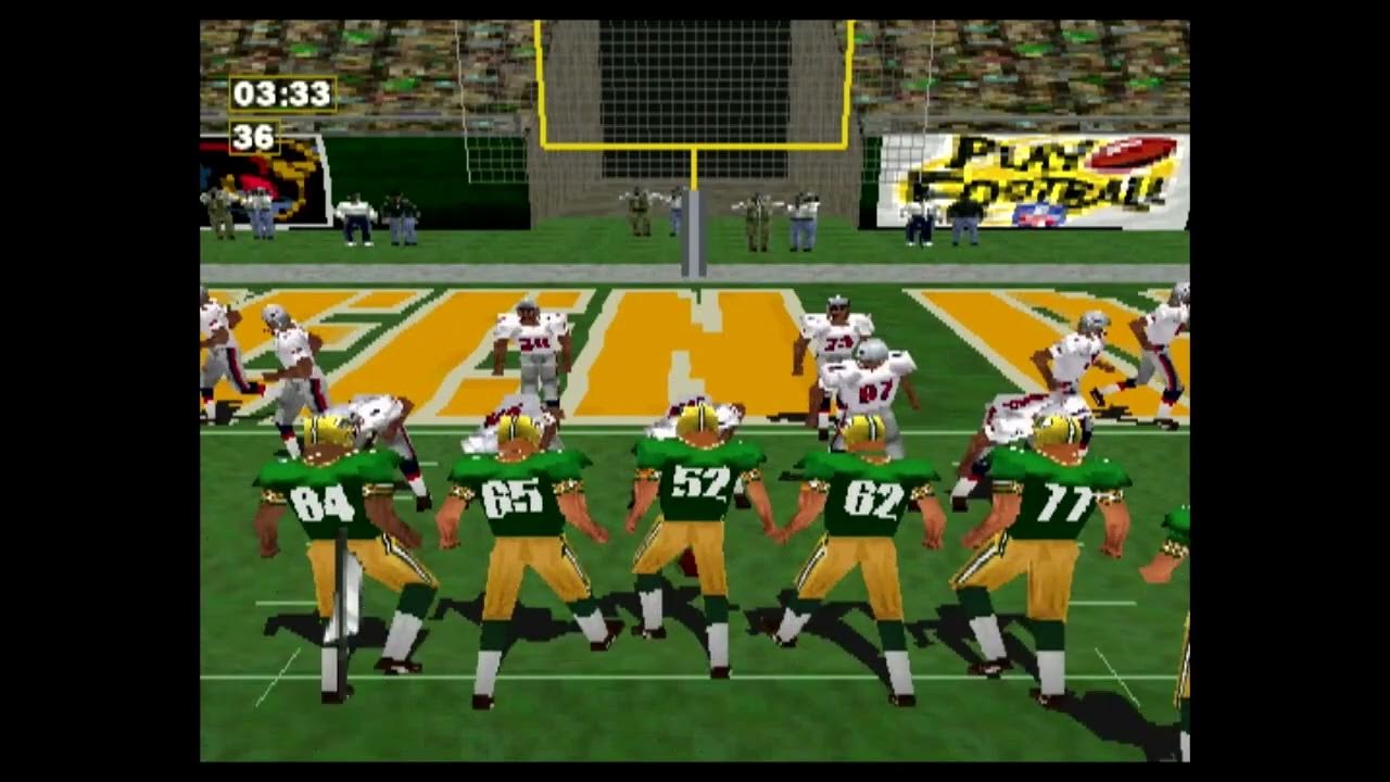 PlayStation Classic Gameplay NFL GameDay '98 YouTube