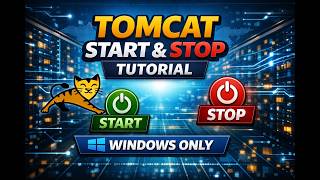 Apache Tomcat Start & Stop Guide | Step-by-Step Tutorial|Hindi|LeanWithExaminer