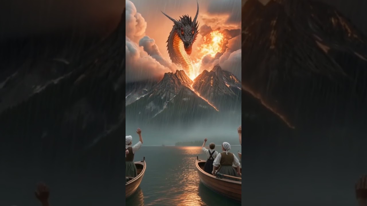 Swiss Dragon Legend 🐉 | Mythical Luzern World Story 🇨🇭