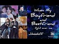 When My Boyfriend and Best friend fight over me || Jikookff || Oneshot || ft.Taehyung