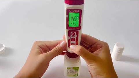 1413 μS/cm Calibration for TDS/EC Meter