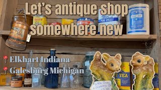 From Indiana to Michigan! Let’s shop for some antiques 