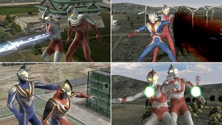 味方を庇って死ぬウルトラマン達【ウルトラマンFE3】