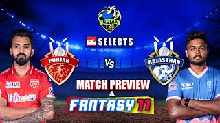 #IPL2021 | PBKS vs RR Match Preview and Best Fantasy XI in just 2 Minutes | SK Selects