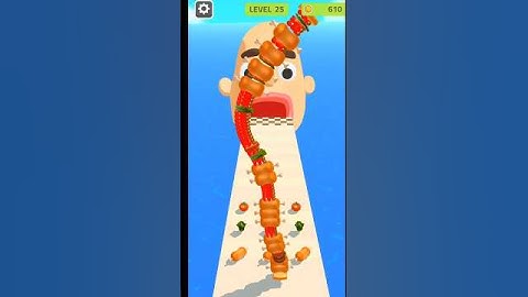 Sandwich Runner Max Level (Android iOS). Gameplay #shorts #sandwichrunner #game #gaming #gameplay