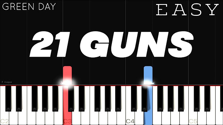21 Guns Piano version - Piano performance video thumbnail