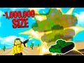 I SHRANK the WORLD with -1,000,000,000 SIZE.. (Roblox)