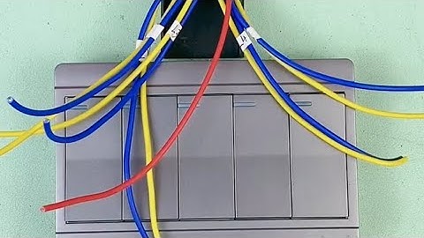 #electrician #switch and socket wiring #learn electrical knowledge from scratch