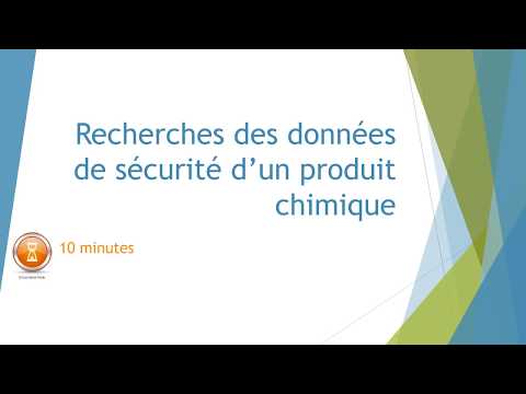 Vidéo: Quand les fiches de données de sécurité sont-elles requises ?