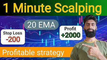 1 minute scalping ema strategy #scalpingstrategy #optionstrading #tradesentry