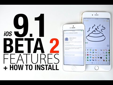 iOS 9.1 Beta 2 Released! New Features Review + How To Install