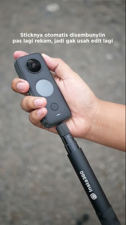 Kok bisa sih stick nya gak keliatan? | Invisible Stick Insta360
