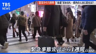 1都3県の緊急事態宣言から1週間…効果は？【news23】