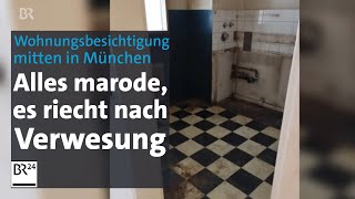 Mitten in München: Wohnungsbesichtigung mit Leichengeruch in der Luft | Abendschau | BR24