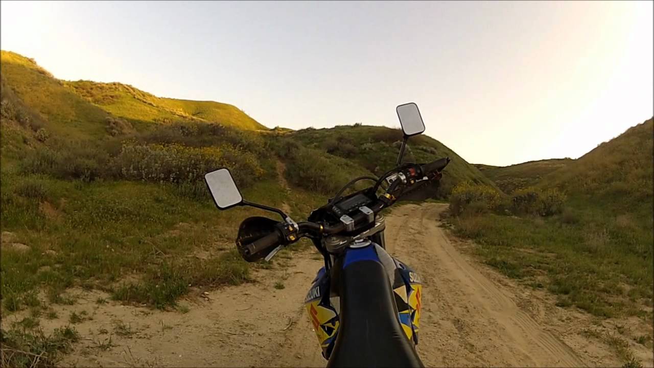 boostMD Dual Sport Action... The Suzuki DRZ400s