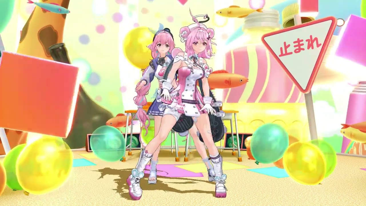小吱#you (=i)】#ちぃちゃん#chiz#치즈#海月#aurelia#nte#異環#mmd
