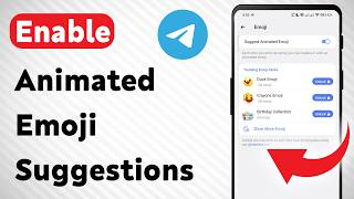 How to Enable Animated Emoji Suggestions on Telegram (Updated) screenshot 4