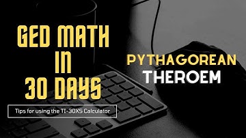 Pythagorean Theorem - GED Math in 30 Days