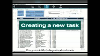 Mira Task Manager - Instructions - Creating a task