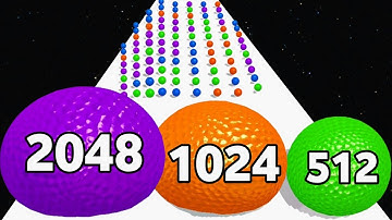 Ball Balloon Run vs Going Balls - Level Up Ball (NOOB vs PRO vs HACKER) ASMR Gameplay