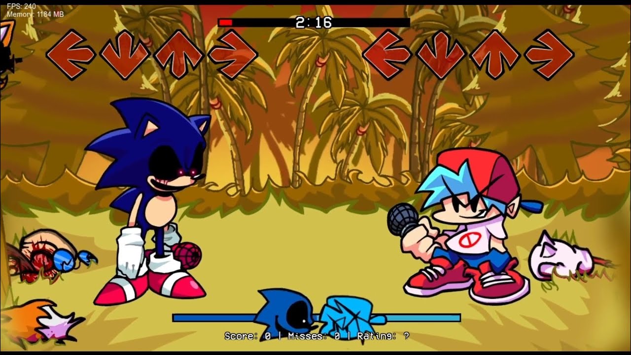 Vs Sonic.exe EXETernal Impactful Renditions