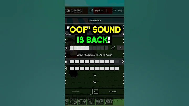 The 'OOF' Sound Is BACK in Roblox!