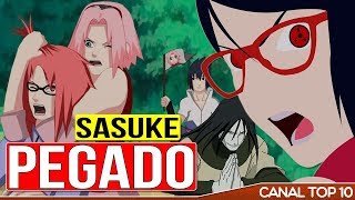 Boruto revela como Sasuke ficou com a Karin escondido da Sakura por anos  Boruto Shippuden 