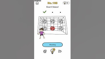 Brain out level 168(goal 3 times)