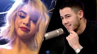 Nick jonas is seriously getting a blast from girlfriends past with
this hilarious call out by selena gomez...and gets asked whether or
not miley cyrus has co...