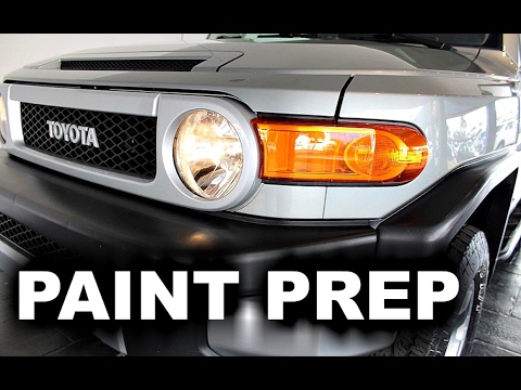 Prepping Toyota Fj Cruiser For Paint Youtube