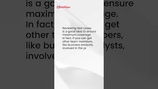 Have a review process