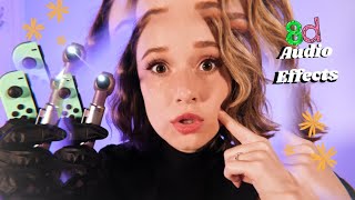 ASMR Sci Fi Ear & Eye Examination | You Inhaled Extraterrestrial Pollen & Something's Wrong! 👽🌼