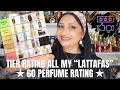 Rating 60 lattafa perfumes on a tier scale simsquad