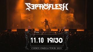 Septicflesh - Anubis, live in Moscow 11.10.19