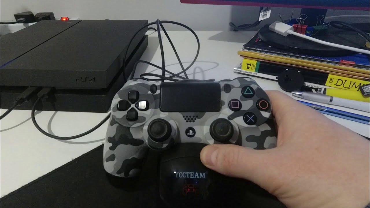 How to Charge PS4 controller with broken charge port YouTube