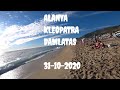 ALANYA 31 октября Пляж Клеопатры Шикарная погода Алания