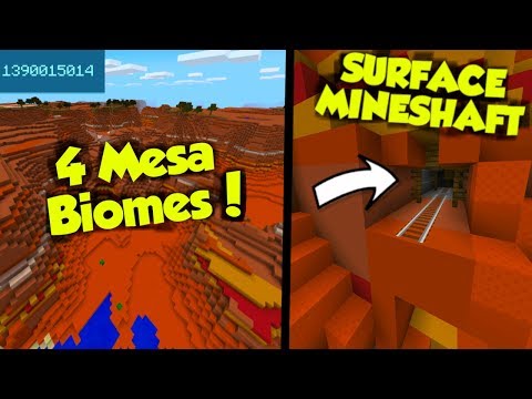 The BEST Minecraft Mesa Seed! (Windows 10, Xbox One, PE, Nintendo Switch)