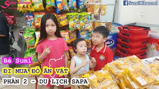 Phần 2 | Bé Sumi Đi Mua Đồ Ăn Vặt | Gia Đình MiBimBong Đi Du Lịch Sapa