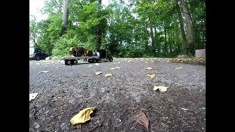 Picking Up The New Loader