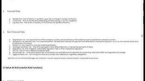 Bright Analyst CFA Level 3 Risk Management Notes 2