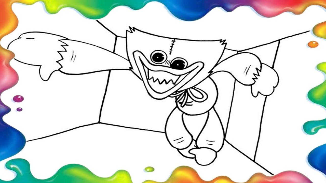 Melhores páginas para colorir Poppy Playtime para crianças