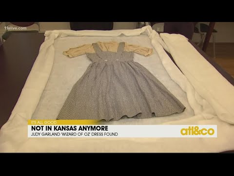 Judy Garland's 'Wizard of Oz' Dress Found