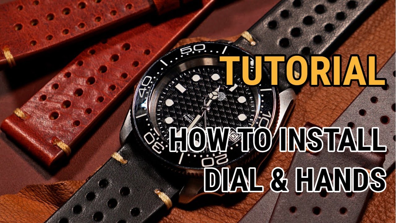 Seiko Modding Tutorial: How to Install Watch Dial and Hands (Using Seiko  SKX007) - YouTube