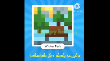 Nonograms Color daily challenge 13 December 2023 answer / solution / how to solve #happybrainsyt